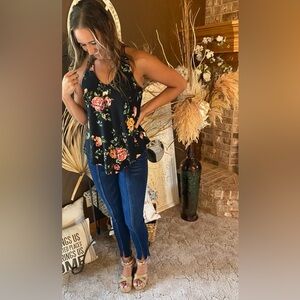 Floral Sleeveless Top